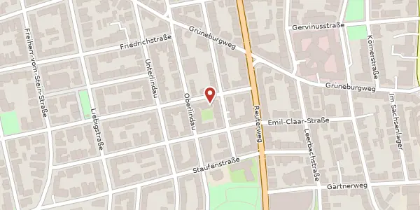 Karte der Umgebung von Eppsteiner Str. 9, 60323 Frankfurt
