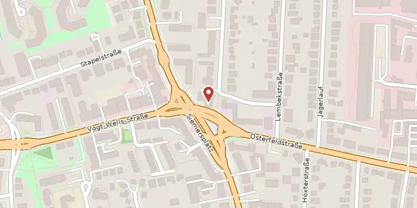 Karte der Umgebung von Siemersplatz 4, 22529 Hamburg