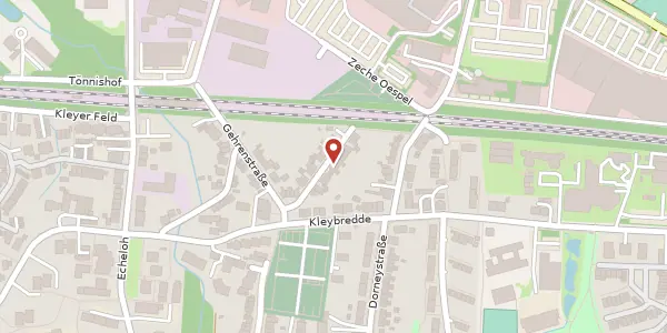 Karte der Umgebung von Margaretenstr. 11, 44149 Dortmund