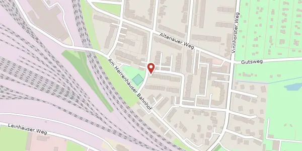 Karte der Umgebung von Quedlinburger Weg 35, 30419 Hannover