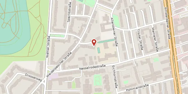 Karte der Umgebung von Ehreshover Str. 14, 50375 Köln