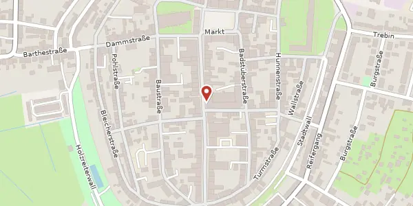 Karte der Umgebung von Lange Straße 27, 18356 Barth