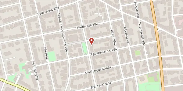Karte der Umgebung von Liebigstr. 34, 60323 Frankfurt