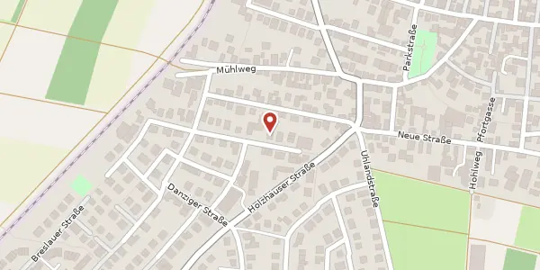 Karte der Umgebung von Chemnitzer Str. 5, 61191 Rosbach