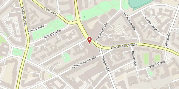 Karte der Umgebung von Holtenauer Straße 3, 24103 Kiel