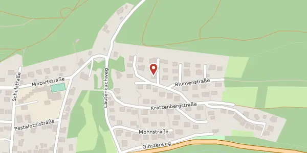 Karte der Umgebung von Efeuweg 1, 34298 Helsa