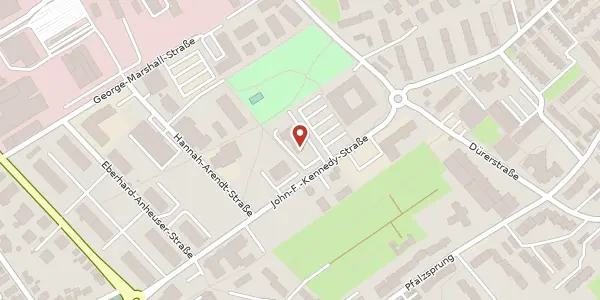 Karte der Umgebung von John-F.-Kennedy-Straße 15, 55543 Bad Kreuznach