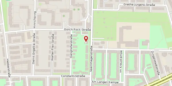 Karte der Umgebung von Spannhagenstraße 39, 30655 Hannover