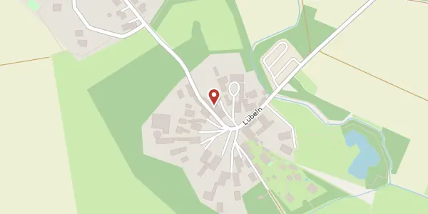 Karte der Umgebung von Lübeln 10, 29482 Küsten
