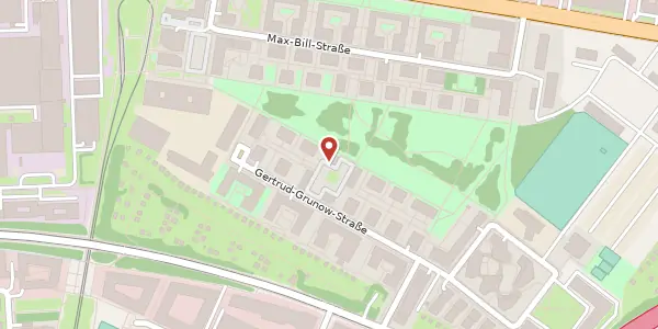 Karte der Umgebung von Gertrud-Grunow-Str. 46, 80807 München