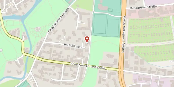 Karte der Umgebung von Im Füldchen 2, 60489 Frankfurt