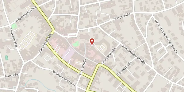 Karte der Umgebung von Rathausplatz 6, 53604 Bad Honnef