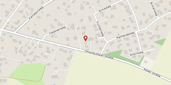 Karte der Umgebung von Ohlenbütteler Straße 7, 21279 Appel