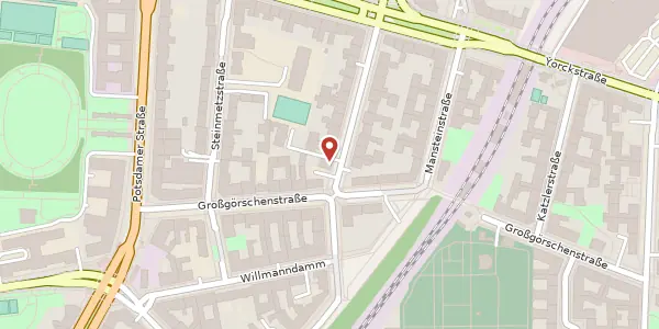 Karte der Umgebung von Kulmer Straße 21, 10783 Berlin