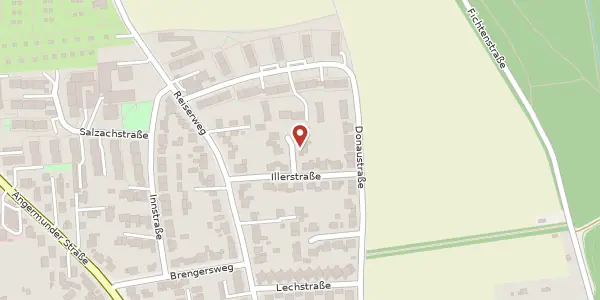 Karte der Umgebung von Illerstr. 7 d, 47269 Duisburg