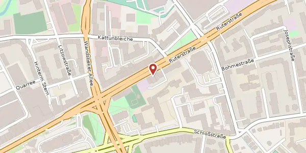 Karte der Umgebung von Wandsbeker Marktstraße 166, 22041 Hamburg