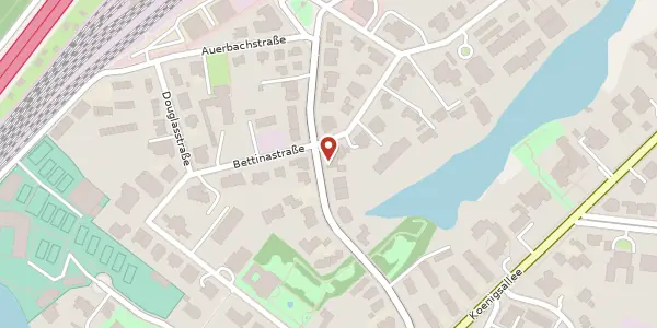 Karte der Umgebung von Fontanestraße 10, 14193 Berlin