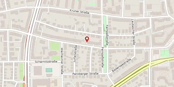 Karte der Umgebung von Treffauerstr. 32, 81373 München