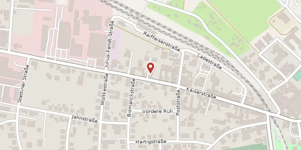 Karte der Umgebung von Gießener Str. 5, 35410 Hungen