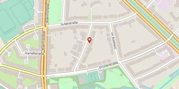 Karte der Umgebung von Hompeschstr. 11, 40239 Düsseldorf