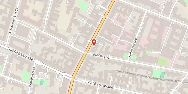 Karte der Umgebung von Potsdamer Straße 97, 10785 Berlin