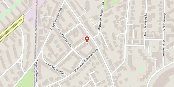 Karte der Umgebung von Niersteiner Str. 3, 60598 Frankfurt