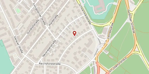 Karte der Umgebung von Johann-Klotz-Str. 12, 60528 Frankfurt