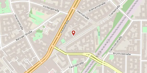 Karte der Umgebung von Crellestraße 44, 10827 Berlin