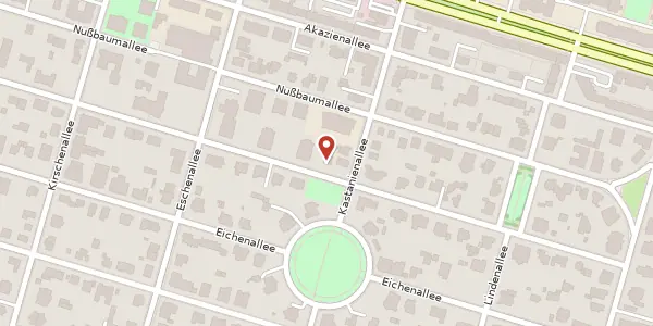Karte der Umgebung von Ulmenallee 21, 14050 Berlin