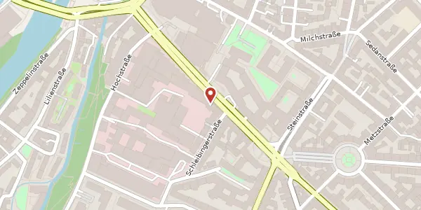 Karte der Umgebung von Rosenheimer Str. 34, 81669 München