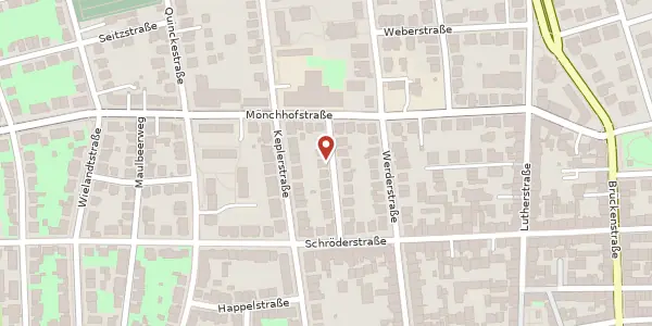 Karte der Umgebung von Max-Wolf-Str. 11, 69120 Heidelberg
