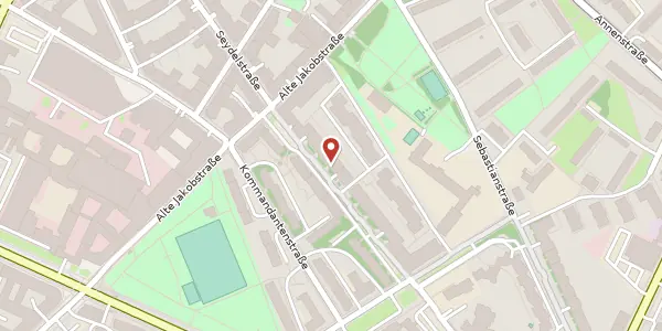 Karte der Umgebung von Stallschreiberstraße 30, 10179 Berlin