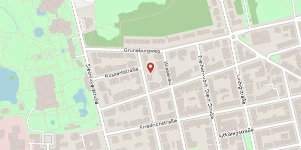 Karte der Umgebung von Myliusstr. 54, 60323 Frankfurt