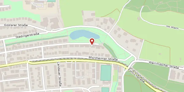 Karte der Umgebung von Lindenbachstraße 94, 70499 Stuttgart