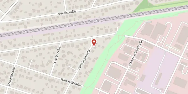 Karte der Umgebung von Lortzingstraße 31, 12623 Berlin