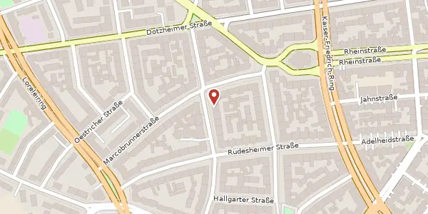 Karte der Umgebung von Eltviller Str. 12, 65197 Wiesbaden