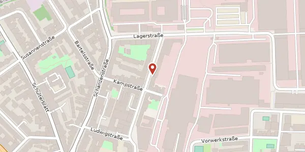 Karte der Umgebung von Sternstraße 102, 20357 Hamburg