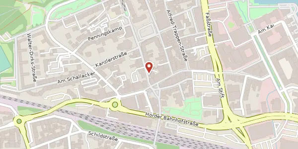 Karte der Umgebung von Hörder Semerteichstr. 192, 44263 Dortmund