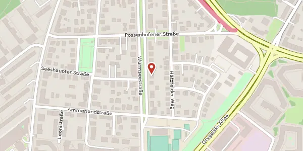 Karte der Umgebung von Würmseestr. 49, 81476 München