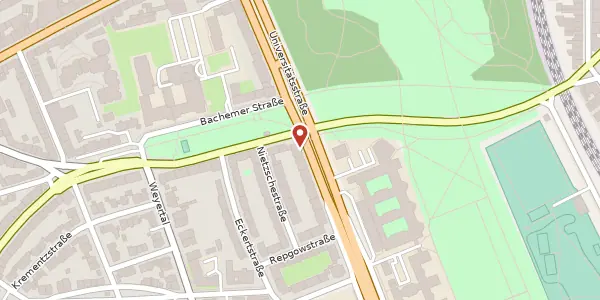 Karte der Umgebung von Universitätsstr. 59, 50931 Köln