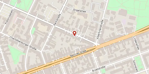Karte der Umgebung von Pistoriusstraße 144, 13086 Berlin