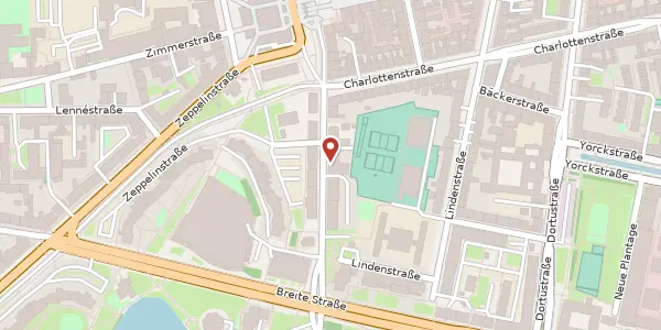 Karte der Umgebung von Schopenhauerstraße 7, 14467 Potsdam