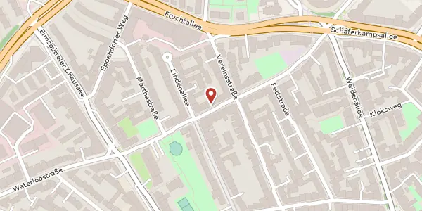 Karte der Umgebung von Bellealliancestraße 37, 20259 Hamburg