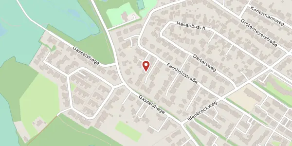Karte der Umgebung von Fernholzstr. 69, 48159 Münster