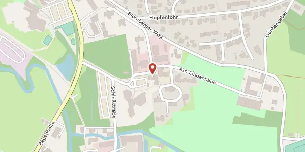 Karte der Umgebung von Am Lindenhaus 22, 32657 Lemgo