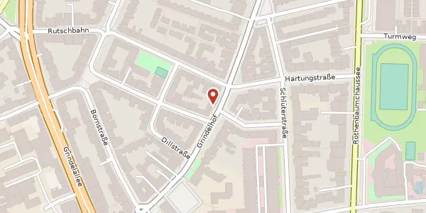 Karte der Umgebung von Grindelhof 59, 20146 Hamburg