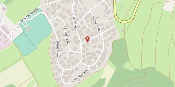 Karte der Umgebung von Nelkenstraße 13, 74389 Cleebronn