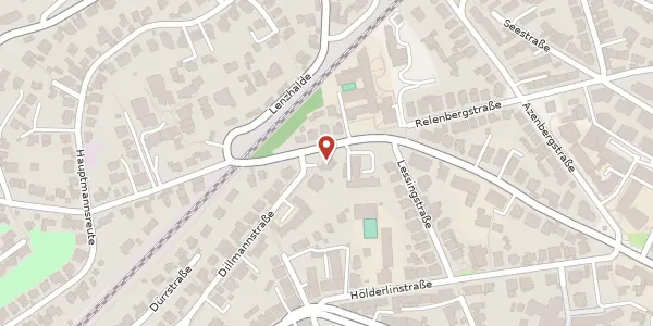 Karte der Umgebung von Dillmannstraße 1, 70193 Stuttgart