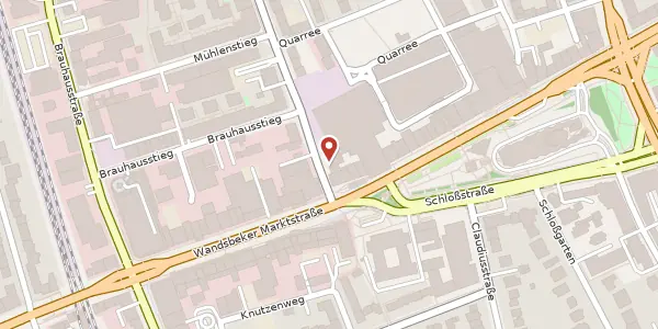 Karte der Umgebung von Wandsbeker Königstraße 6, 22041 Hamburg