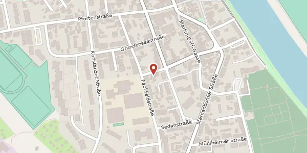 Karte der Umgebung von Schießhüttenstr. 37, 60386 Frankfurt